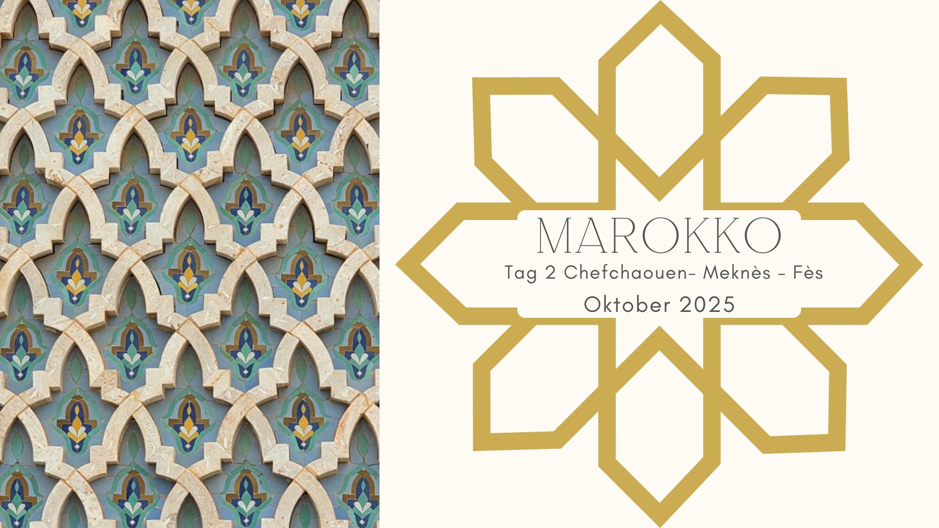 Marokko Tag 2 von Chefchaouen nach Fès